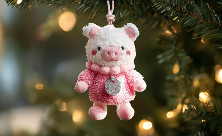 अनुकूल प्लश कीचाइन्स