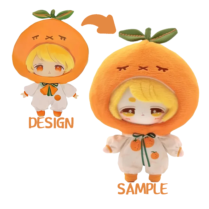 अनुकूल प्लश पुतली