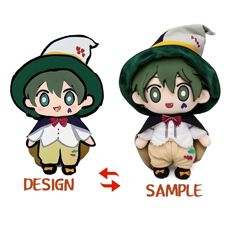 अनुकूल प्लश पुतली