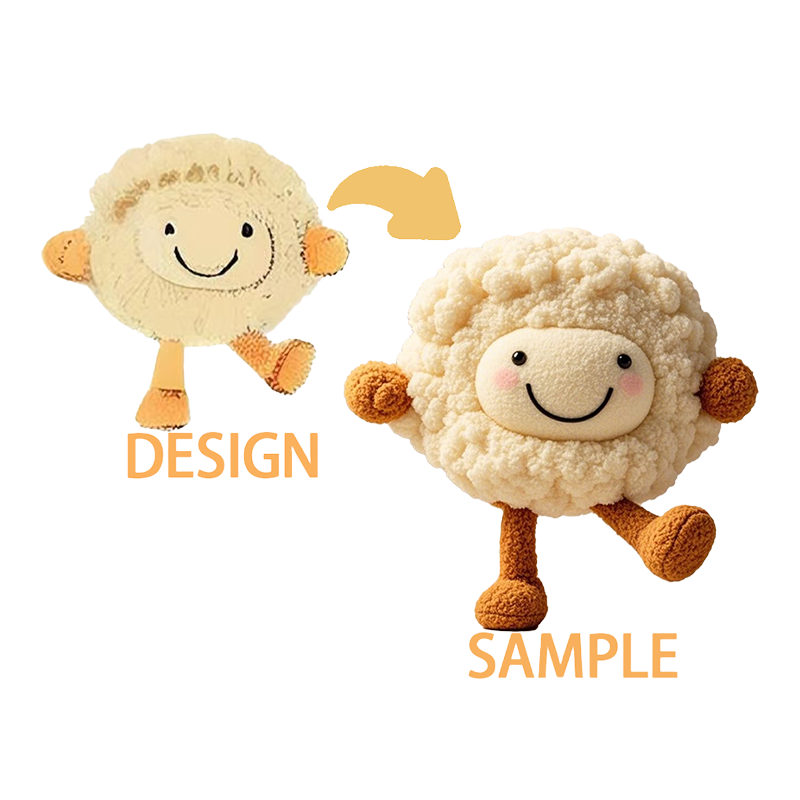 अनुकूल प्लश कीचाइन्स