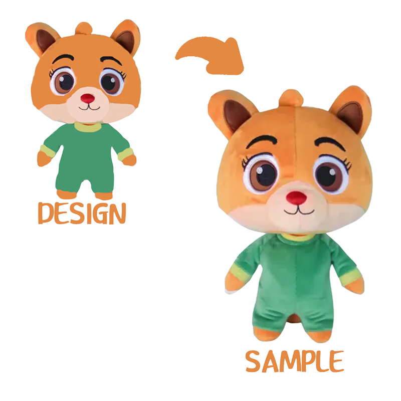 अनुकूल पलश खेलौनाहरू